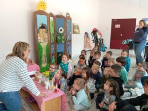 Les MS-GS à la découverte des oiseaux et du jardin du Logis de la Chabotterie
