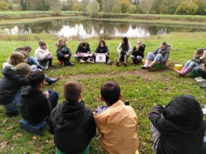 Classe dehors en CM A